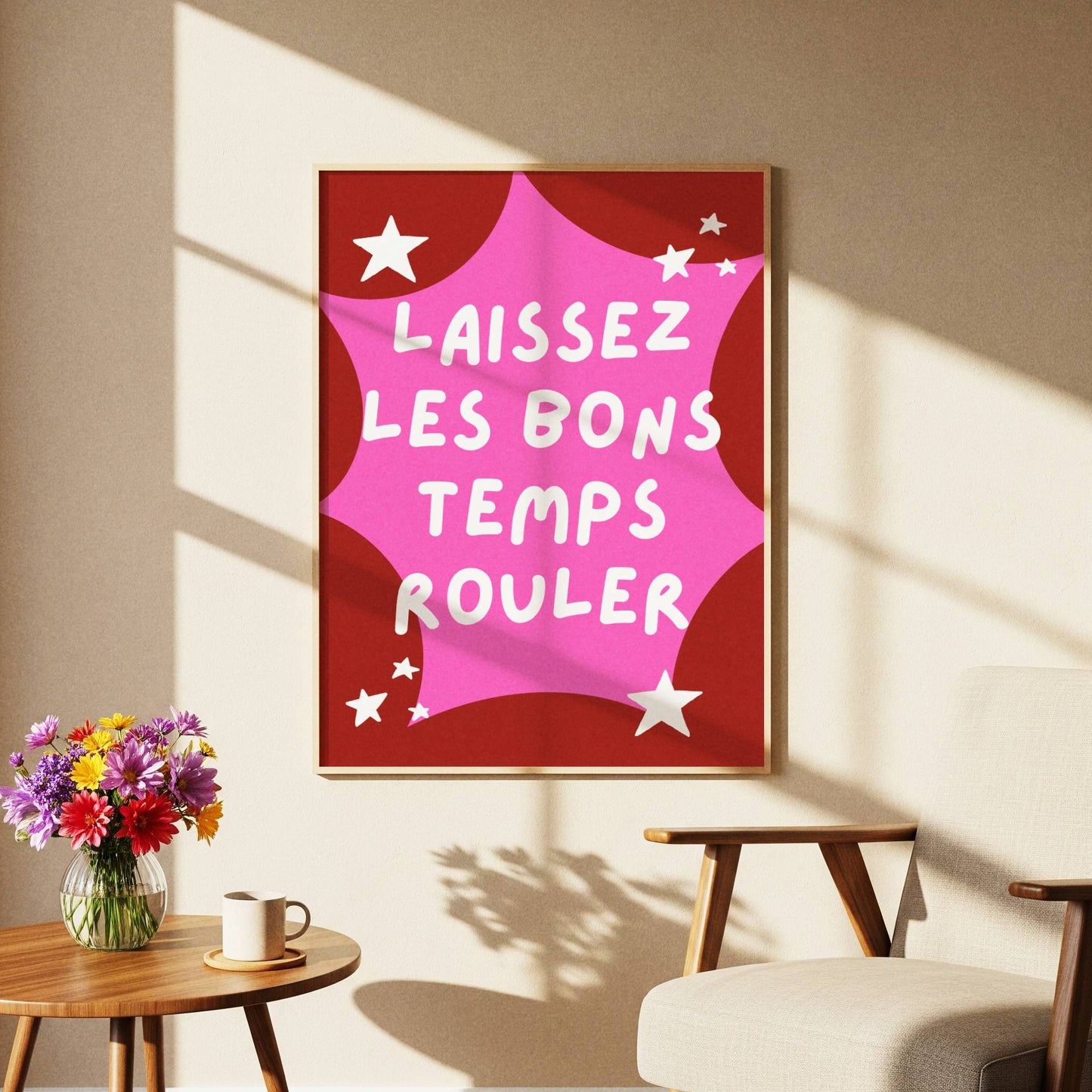 Laissez Le Bon Temps Rouler Art Print