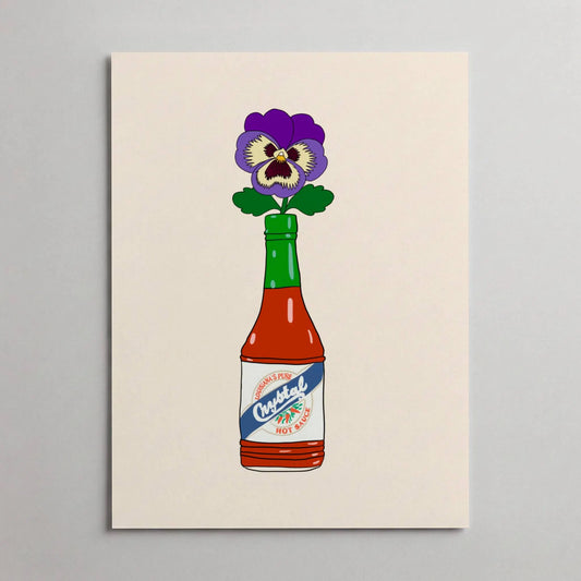 6 Print Bundle: Louisiana Food Icons Vases