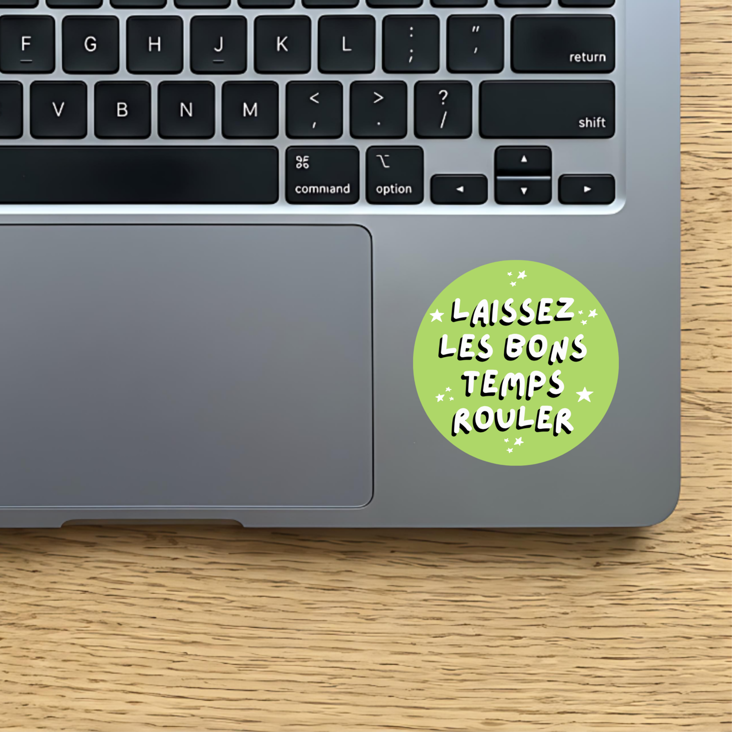 Laissez Les Bons Temps Rouler" Sticker