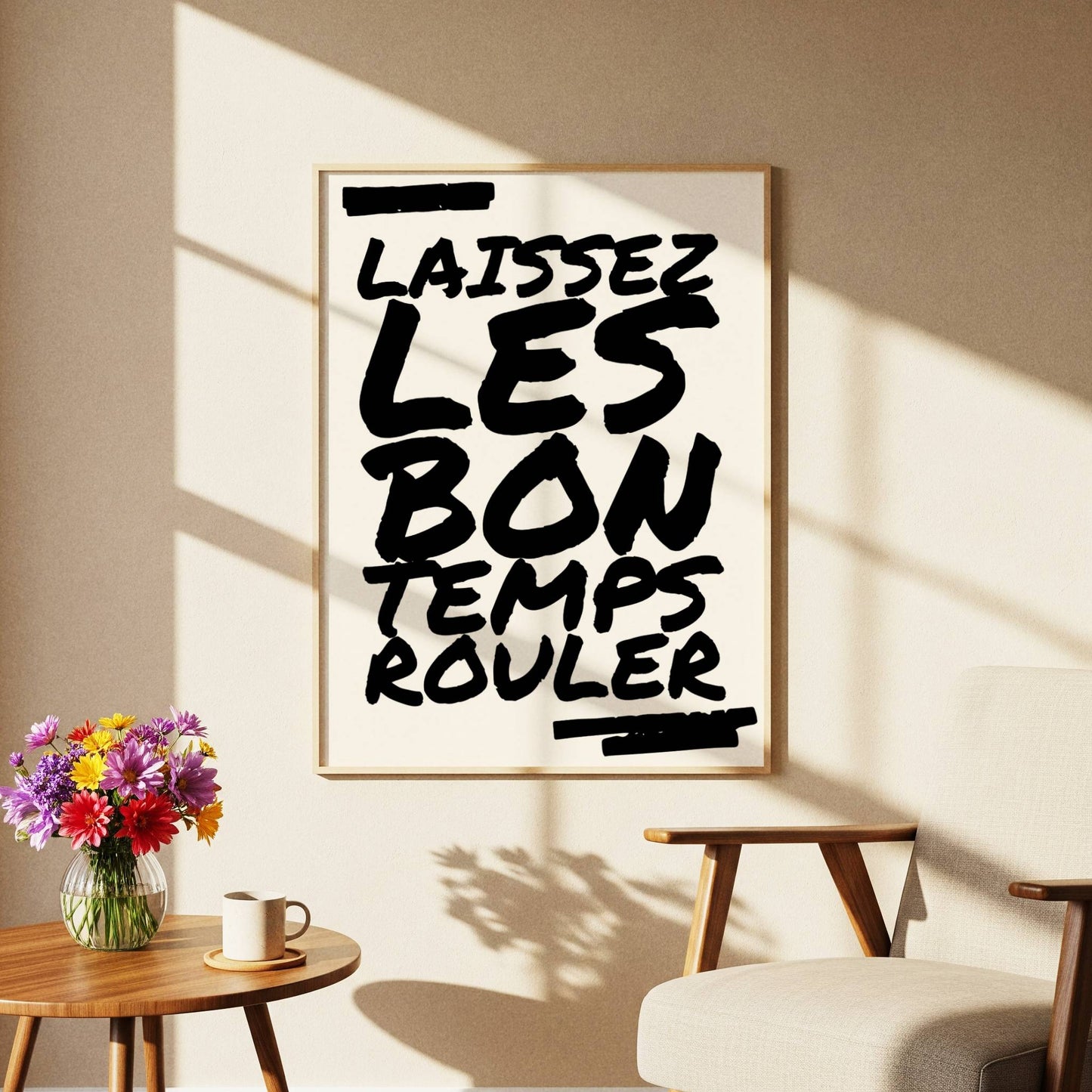 Laissez Le Bon Temps Rouler Art Print
