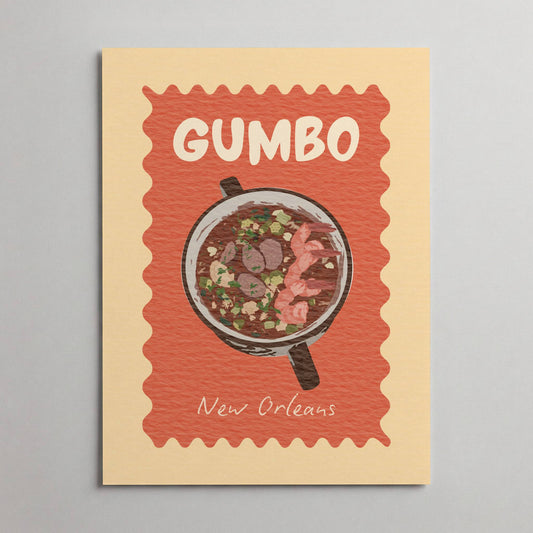 New Orleans Creole Gumbo Art Print