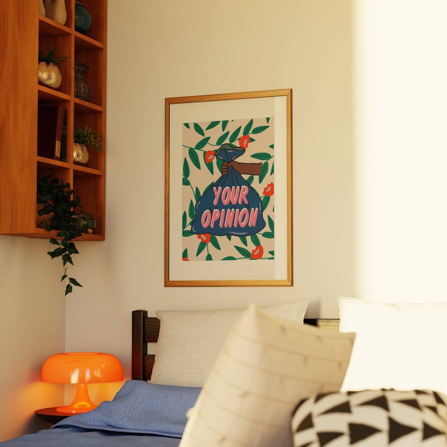 Your Opinion is Trash Art Print