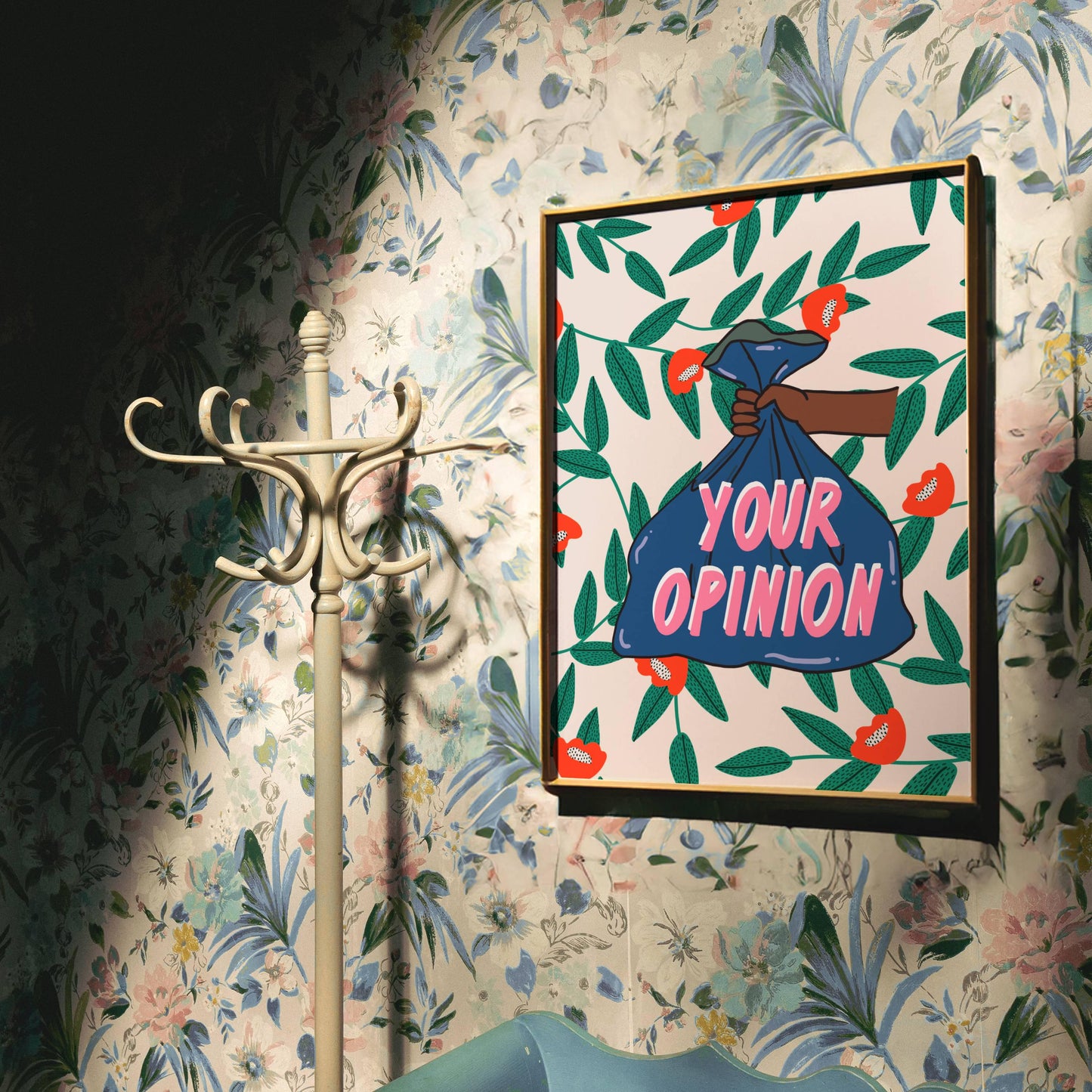 Your Opinion is Trash Art Print