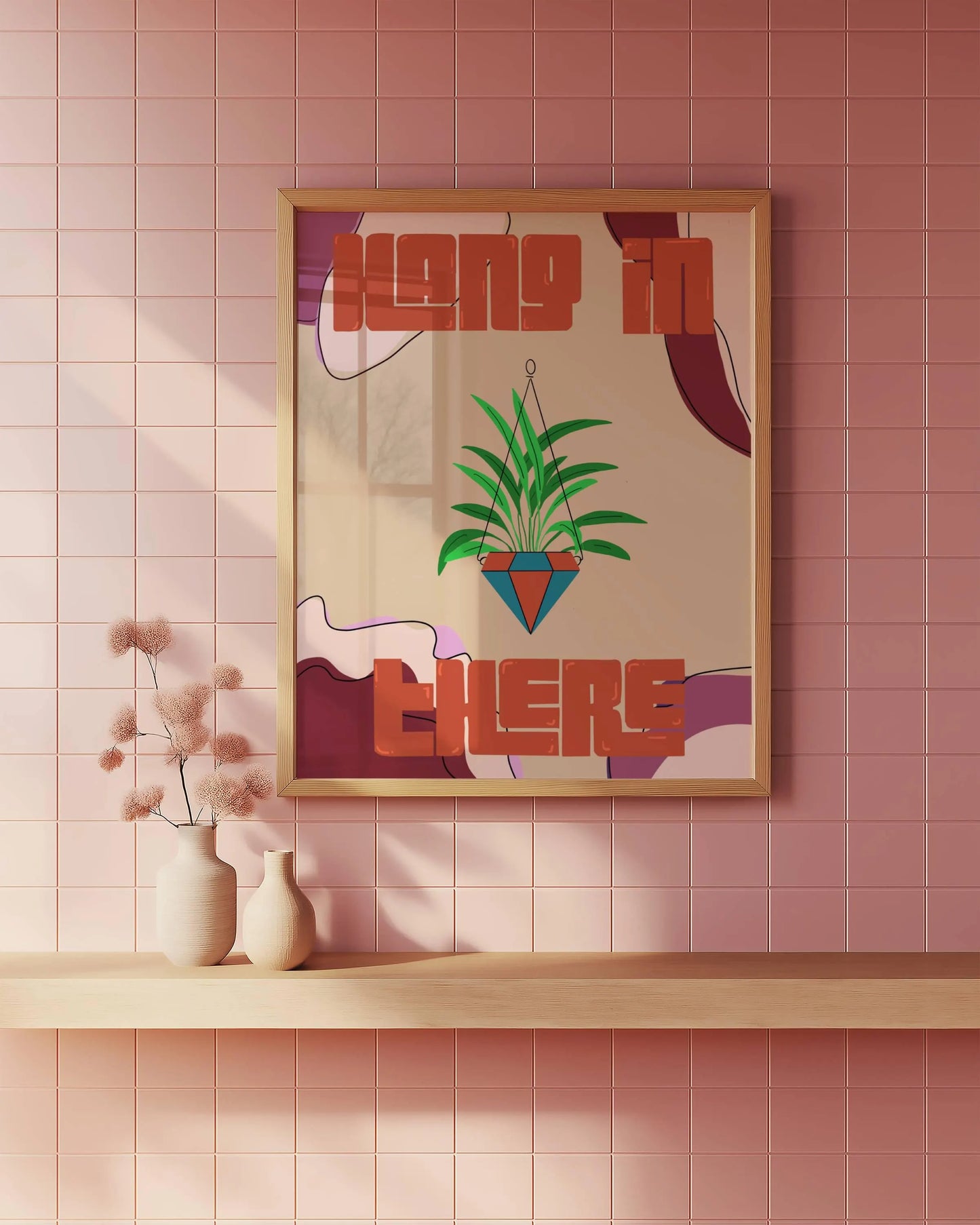 Hang In There Art Print