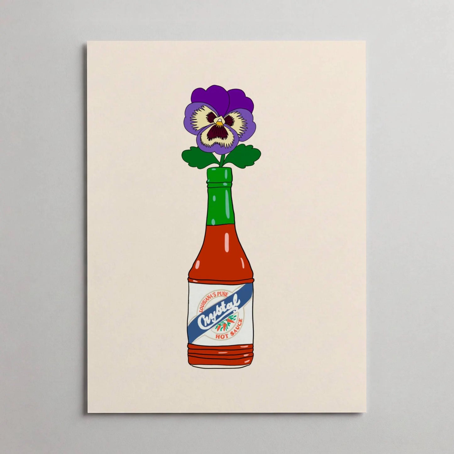 6 Print Bundle: Louisiana Food Icons Vases