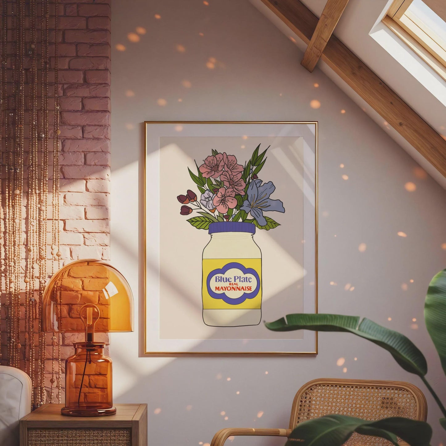 Louisiana Mayo Giclee Art Print: Louisiana Kitchen Decor