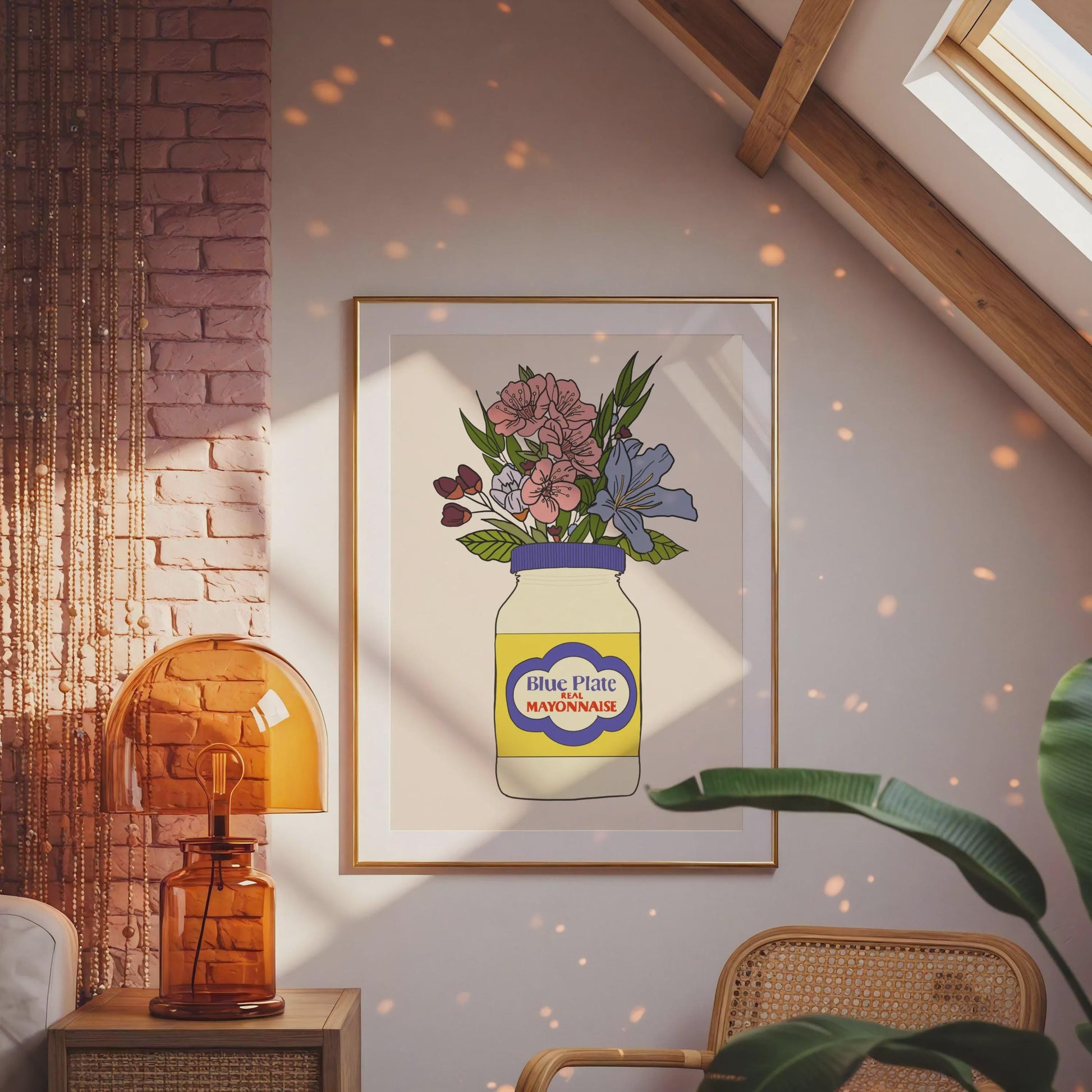 Louisiana Mayo Giclee Art Print: Louisiana Kitchen Decor