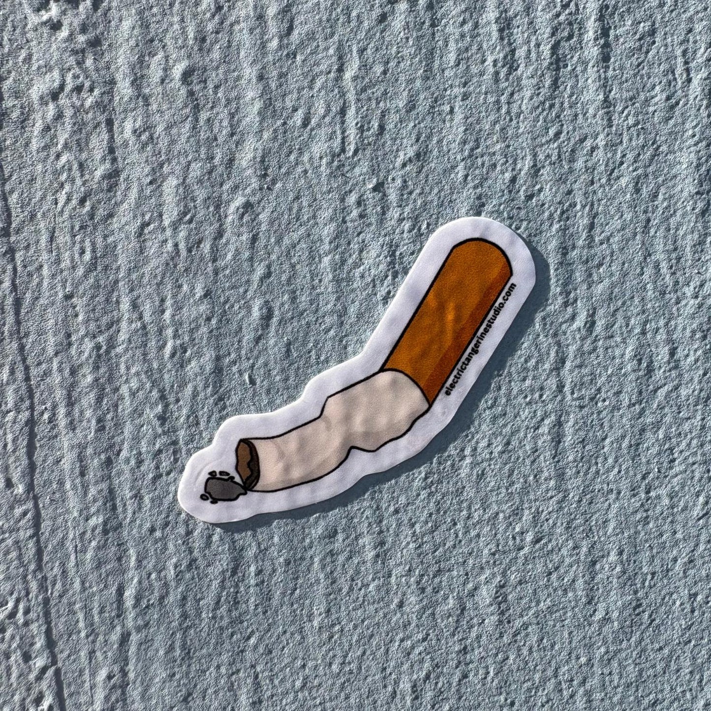 2" Vinyl Cigarette Sticker